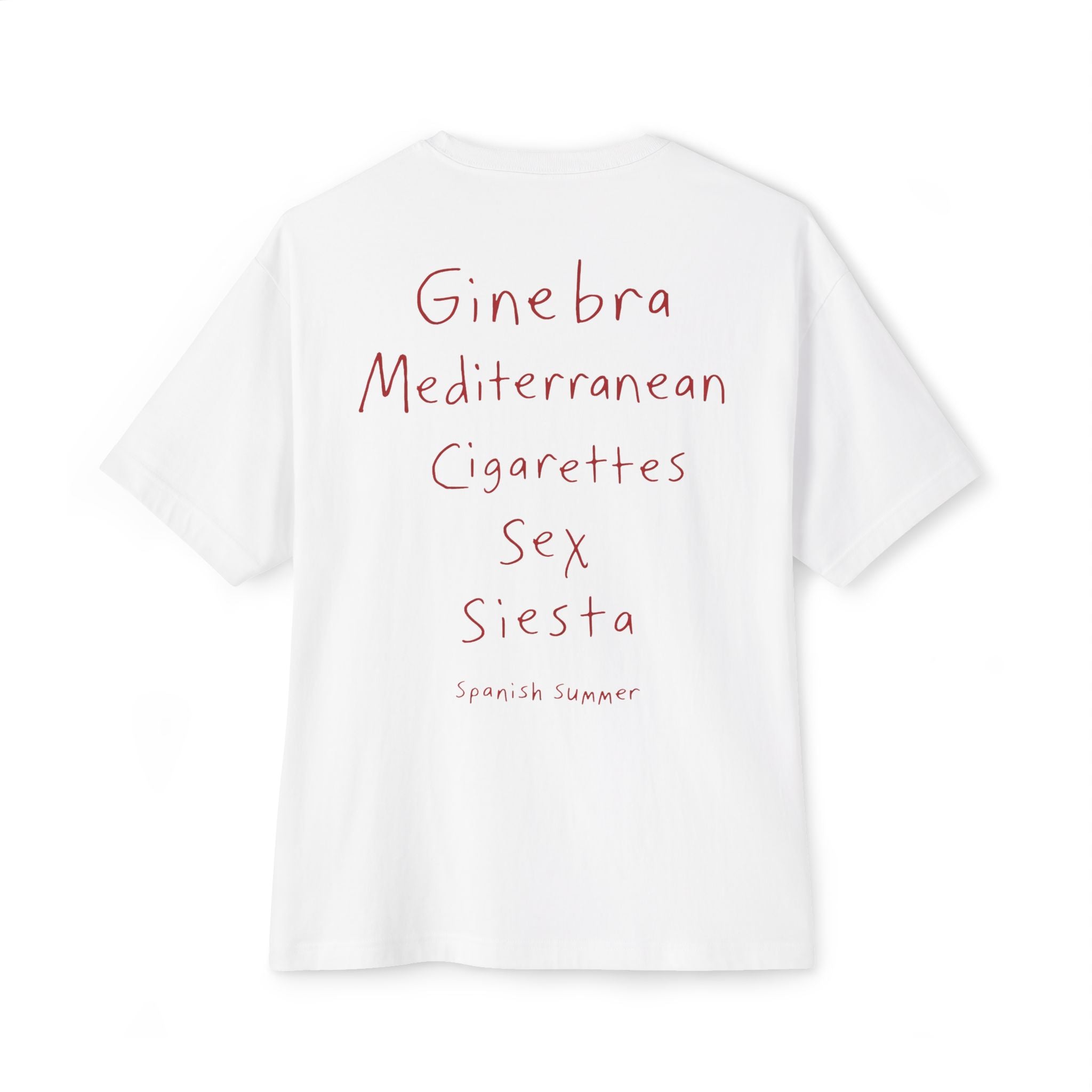Ginebra, mediterranean, cigarettes, sex & siesta